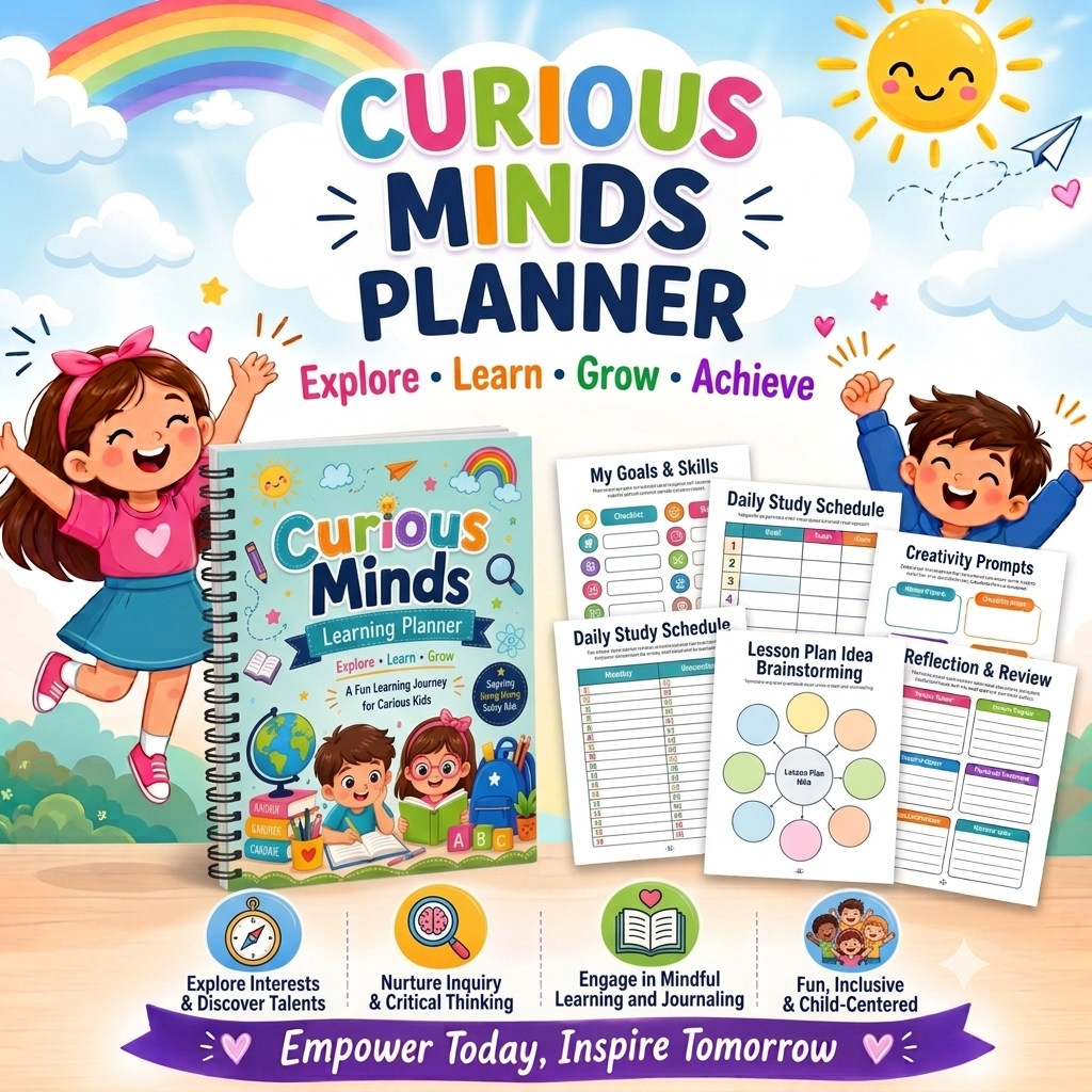 Curious Minds Learning Planner