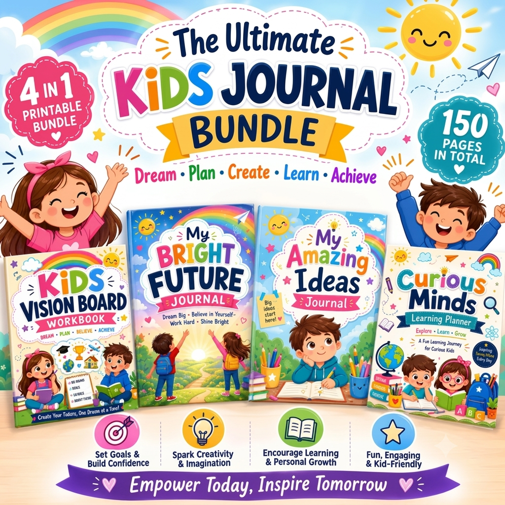 The Ultimate Kids Journal Bundle