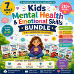 Kids Mental Health and Emotional Regulation Bundle.